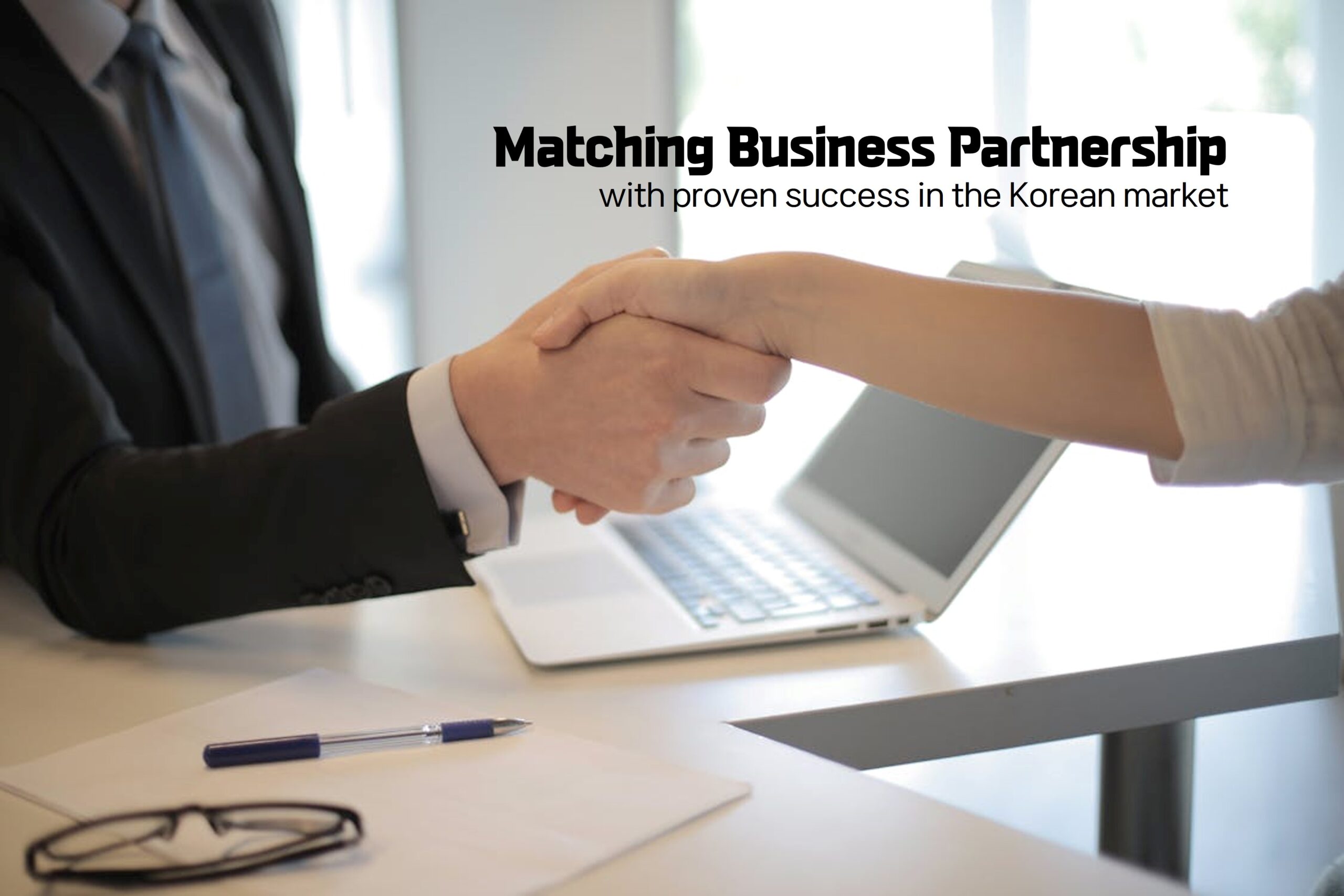 Korean business partnership matching